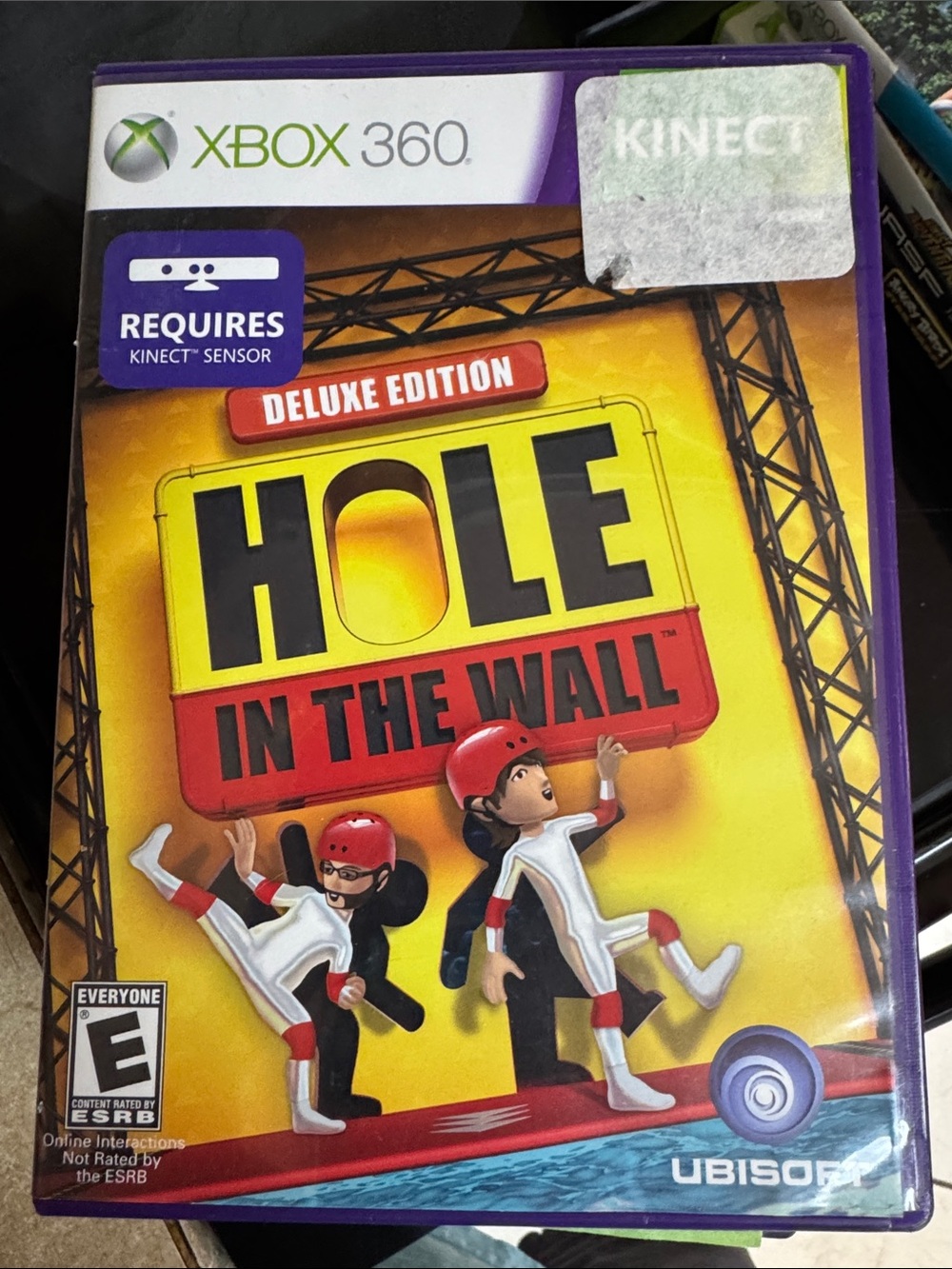 Hole in the Wall Deluxe Edition (Xbox 360) - Yellow by